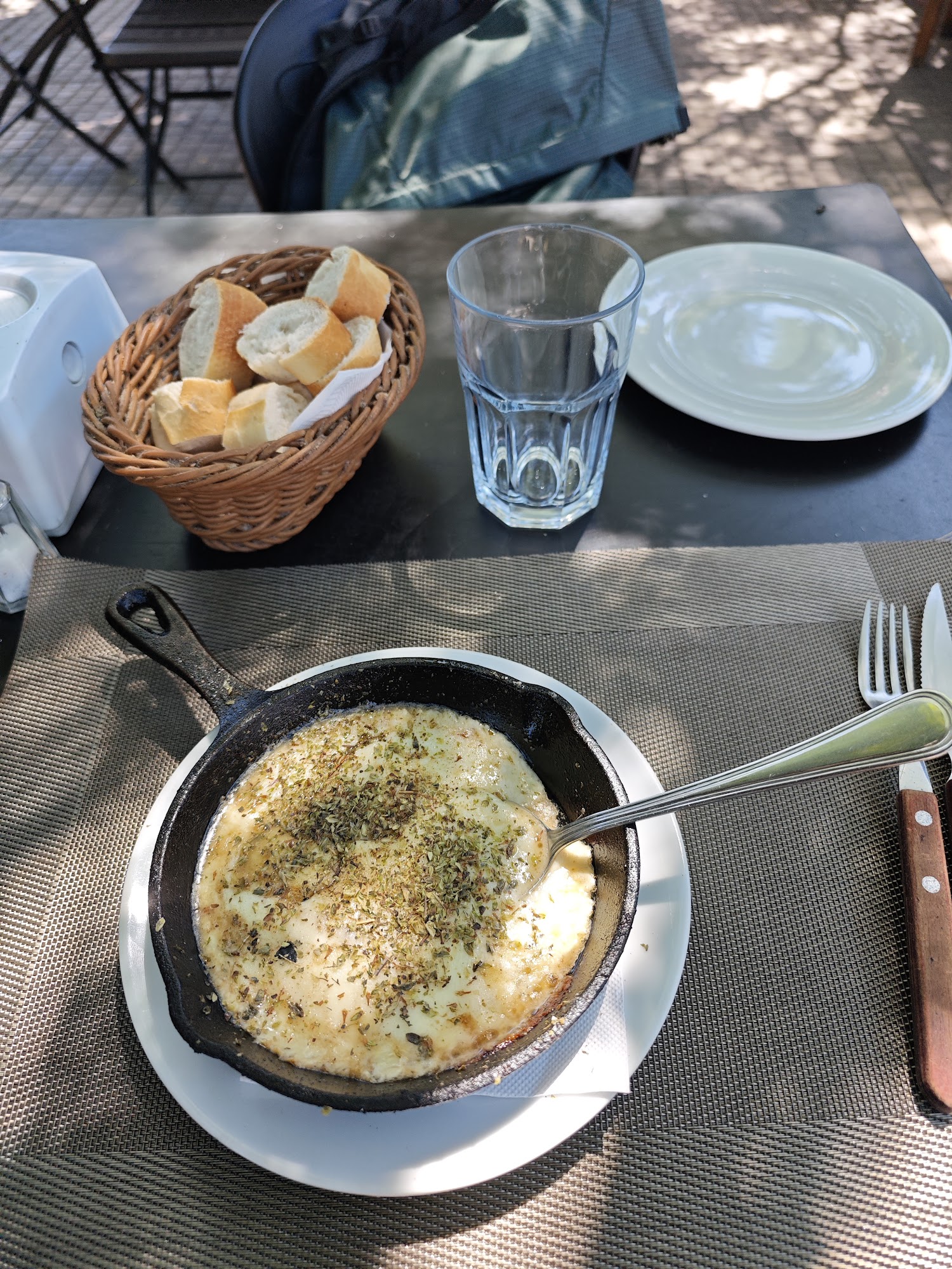 Provoleta al hierro